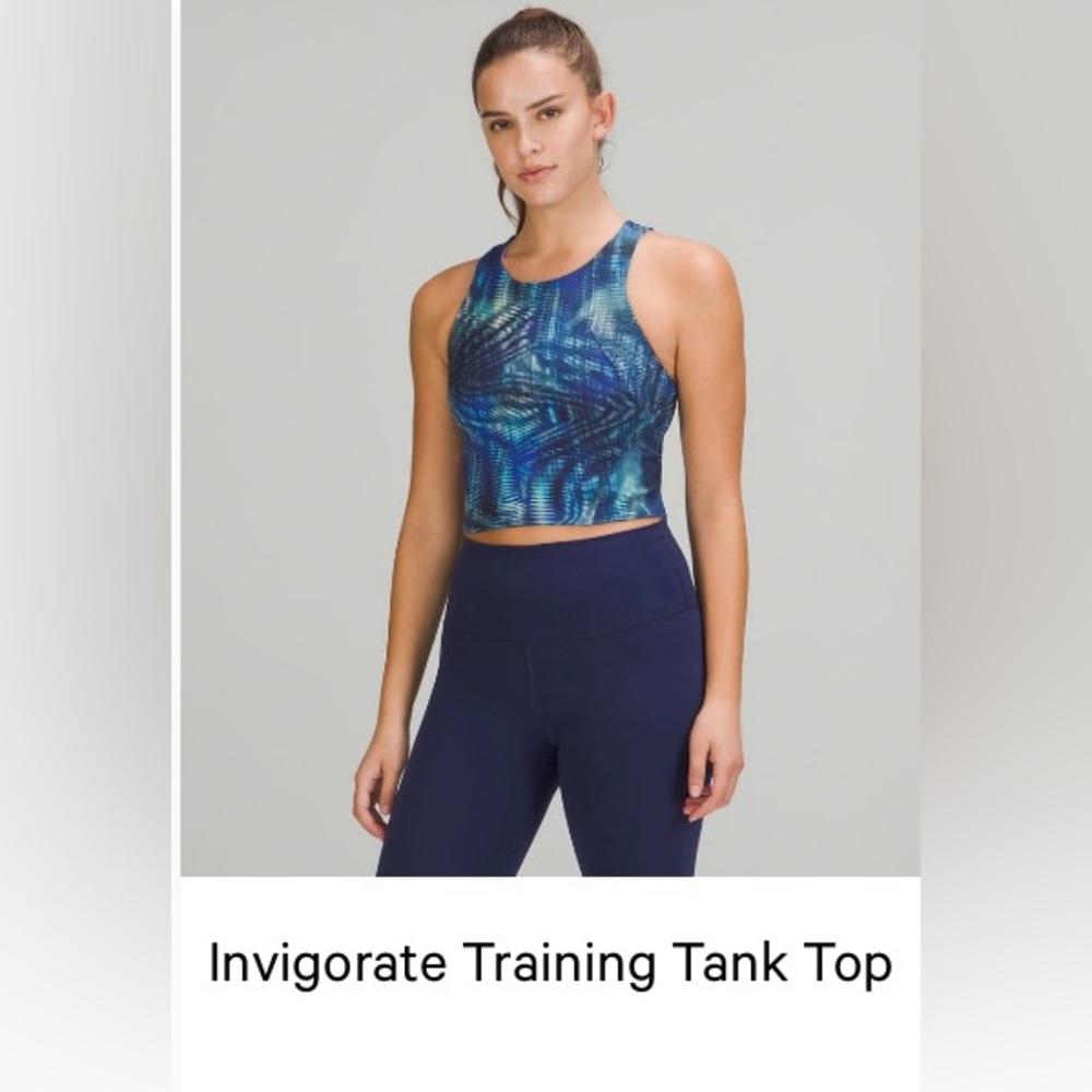 Lululemon Invigorate Training Tank with Built-in Bra